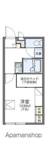 レオパレスサード(1K/2階)の間取り写真