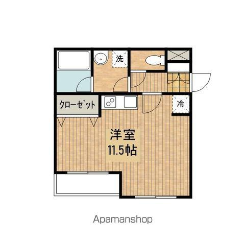 アネックス高松マンション(ワンルーム/1階)の間取り写真