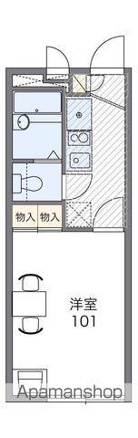 レオパレスチェリーメゾン湘南Ⅱ(1K/3階)の間取り写真