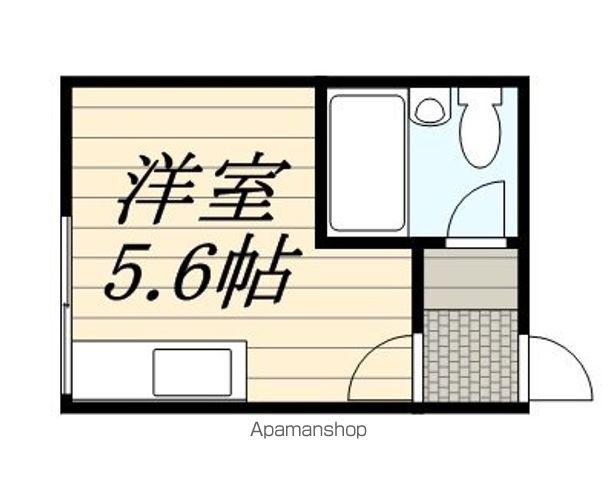 メゾンドフラッシュ富岡(ワンルーム/4階)の間取り写真