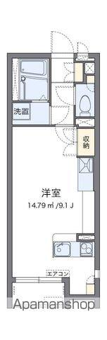 レオネクストNANTSUKAⅡ(ワンルーム/1階)の間取り写真