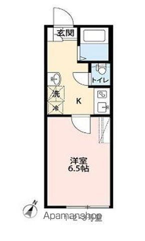 リーブル江古田(1K/1階)の間取り写真