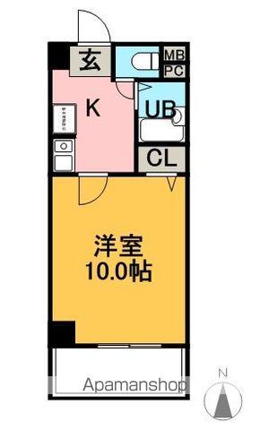 MEMORY POCKET(1K/3階)の間取り写真