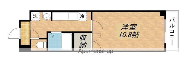 アートプラザ・ミー(1K/7階)の間取り写真