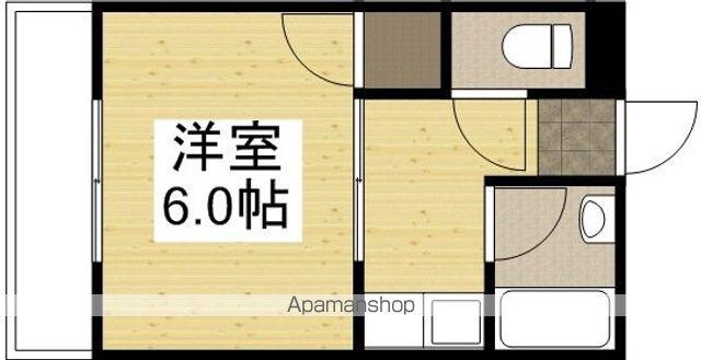 COMFORT HIROSEⅡ(1K/3階)の間取り写真