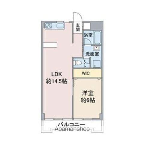アメニティ大善(1LDK/3階)の間取り写真