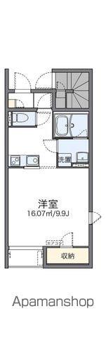 レオネクストMATSUMOTO(1K/1階)の間取り写真