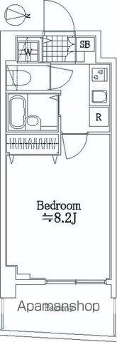 フェニックス八王子弐番館(1K/7階)の間取り写真