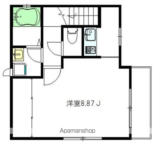 グランプラント吉祥寺(1K/2階)の間取り写真