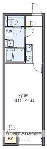レオネクストストンフィルド(1K/2階)の間取り写真