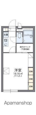 レオパレス友A(1K/2階)の間取り写真