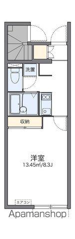 レオネクスト延珠北(1K/1階)の間取り写真