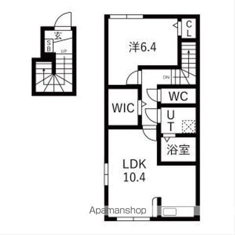 ART LIFE(1LDK/3階)の間取り写真