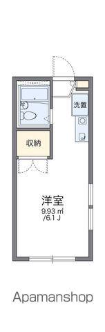 レオパレス島田黒石第3(1K/1階)の間取り写真