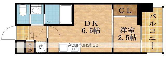 セレニテ中崎町リアン(1DK/11階)の間取り写真