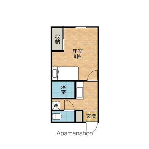 アネシス(1K/2階)の間取り写真