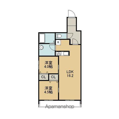 AUGUSTA CHITOSE(2LDK/2階)の間取り写真