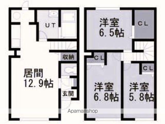 CASA DEL PARCEST Ⅱ(3LDK)の間取り写真