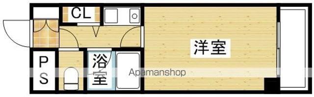 ロイヤルハイツ西淡路PART2(1K/4階)の間取り写真