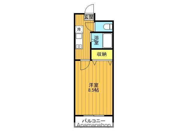 LILY-BEさくら(1K/8階)の間取り写真