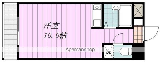 LINOTAKANOKO(ワンルーム/4階)の間取り写真
