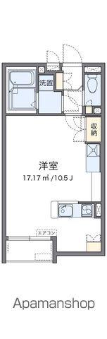 レオネクスト幕張ザ ファースト(ワンルーム/2階)の間取り写真