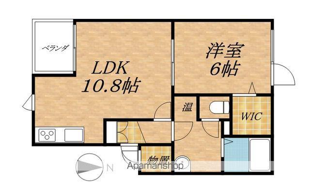 ハピネス132(1LDK/2階)の間取り写真