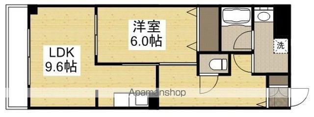 VALUEFRONTIER(1LDK/2階)の間取り写真