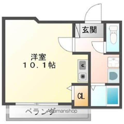 第一中央ビルディング(ワンルーム/4階)の間取り写真