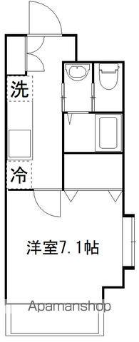 PALAZZO VIVACE(1K/1階)の間取り写真