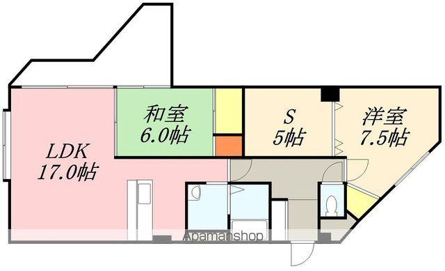 ライラックマンション(2SLDK/2階)の間取り写真