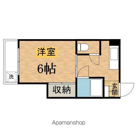 ハイムルネッサンス(1K/1階)の間取り写真