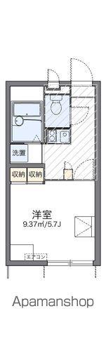 レオパレスルトゥール(1K/1階)の間取り写真