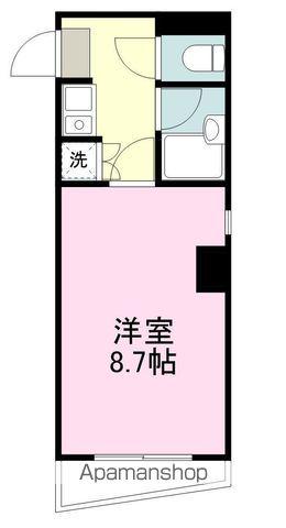 水の森パークパレス(1K/3階)の間取り写真