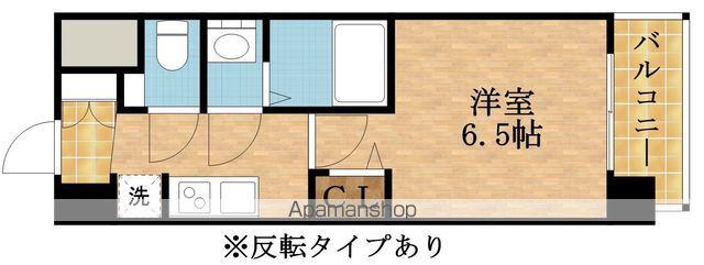 スプランディッド7(1K/4階)の間取り写真