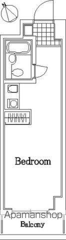 日神パレス新大塚(ワンルーム/2階)の間取り写真
