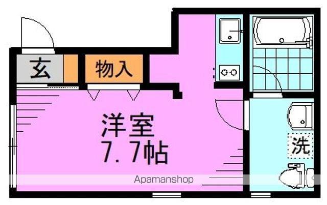 リヨンドール南阿佐ヶ谷(ワンルーム/2階)の間取り写真