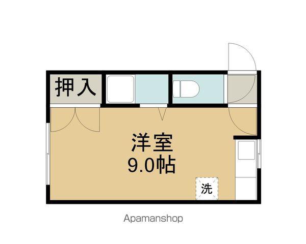 ハイム夢限(ワンルーム/1階)の間取り写真