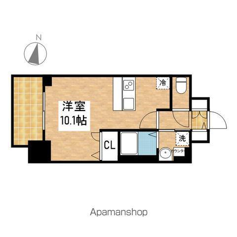 プレサンス丸の内レジデンスⅡ(1K/5階)の間取り写真