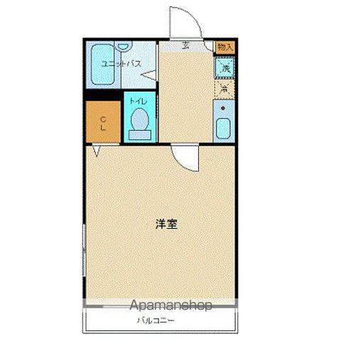 フェリーチェ阿佐ヶ谷1(1K/3階)の間取り写真