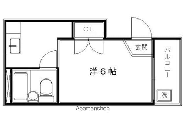 LAMAISONTOMISAKA(1K/2階)の間取り写真