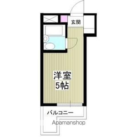 ラフィネ新栄(ワンルーム/6階)の間取り写真