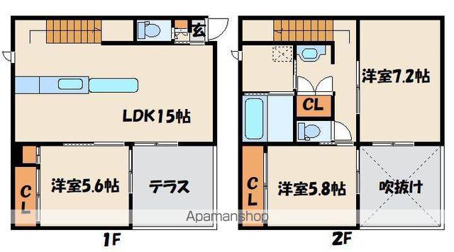 VILL(3LDK/1階)の間取り写真