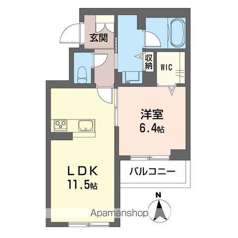 プレミアメゾン戸田(1LDK/2階)の間取り写真