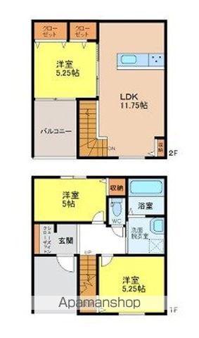 CASA TOMINAGA(3LDK)の間取り写真