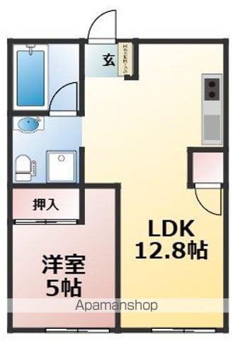 AQUA・LUCE(1LDK/3階)の間取り写真