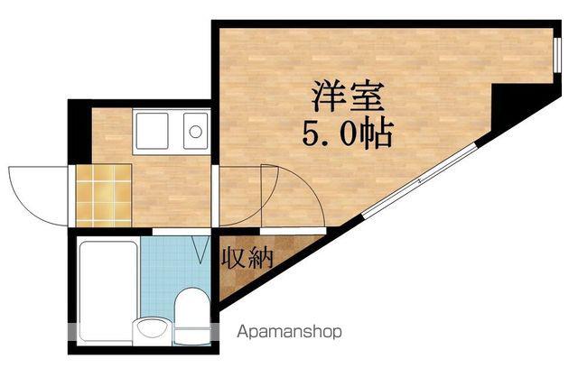 サクセスⅢ(1K/1階)の間取り写真
