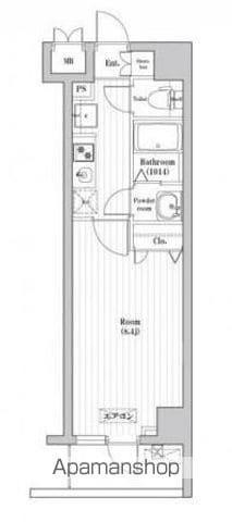 NーSTAGE上北台(1K/5階)の間取り写真