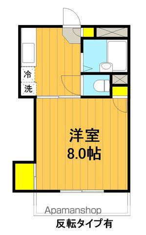 Fハイツ小原田(1K/2階)の間取り写真