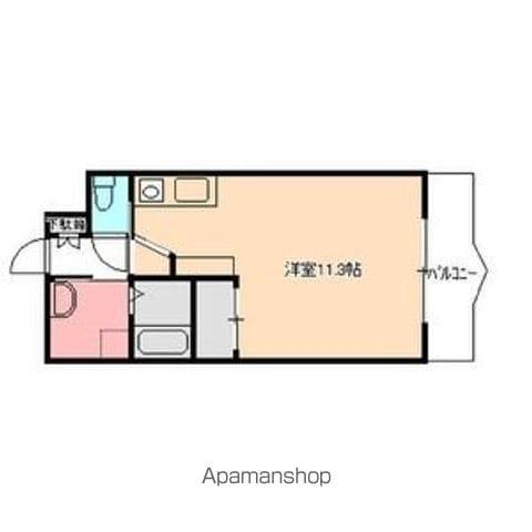 VIVO 01(ワンルーム/3階)の間取り写真